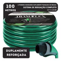 Mangueira Jardim Trançada TramaFlex 3/4" x 3mm 100Mts