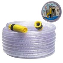 Mangueira Jet Line Cristal 10m P/ Jardim E Uso Doméstico Casa Mangueira Jet Line Cristal 10m P/ Jardim E Uso Doméstico Casa