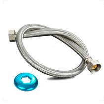 Mangueira Ligação Engate Flexível Malha Aço Inox 60 Cm 1/2 Mangueira Ligação Engate Flexível Malha Aço Inox 60 Cm 1/2