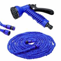Mangueira Magica Expansível 15M Flexível Azul Mangueira Magica Expansível 15M Flexível Azul