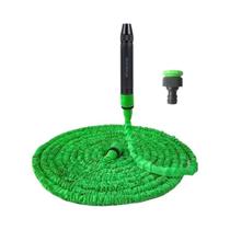 Mangueira Mágica Expansível 25FT-200FT Com Pistola De Água De Alta Pressão Para Casa, Jardim E