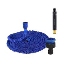 Mangueira Mágica Expansível 25FT-200FT Com Pistola De Água De Alta Pressão Para Casa, Jardim E