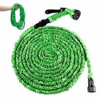 Mangueira Mágica Expansível 30m com Pistola 6 Jatos, Retrátil Mangueira Mágica Expansível 30m com Pistola 6 Jatos, Retrátil