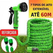 Mangueira Mágica Retrátil/extensível 60m - 7 Tipos Jato