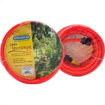 Mangueira Malha trançada Aquaflex Laranja 15Mt Mangueira Malha trançada Aquaflex Laranja 15Mt