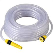Mangueira Malha trançada Cristal Acquaflex Conjunto 25Mt Mangueira Malha trançada Cristal Acquaflex Conjunto 25Mt