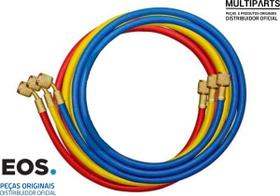 Mangueira Manometro Jogo 3Pç 0,90/1,40M R-410A Inverter Eos Mangueira Manometro Jogo 3Pç 0,90/1,40M R-410A Inverter Eos