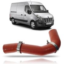 Mangueira master 14/ 2.3 saida interc maior c/ abracadeiras - adaptacao