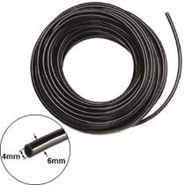 Mangueira Microtubo Irrigação 6mm x 4mm - 200 Metros