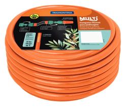 Mangueira MULTI para Jardim LARANJA com Engates e Esguicho 1/2" Tramontina Mangueira MULTI para Jardim LARANJA com Engates e Esguicho 1/2" Tramontina