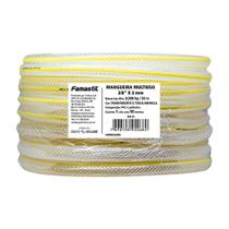 Mangueira Multiuso Famastil 50m 3/8x3mm Transparente