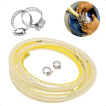Mangueira Multiuso para Fogão com Abraçadeiras - 3 Metros - LEDMang