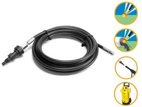 Mangueira Nylon Desentupidora 6mt Lavor Power Lavadora