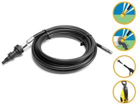 Mangueira Nylon Desentupidora 6mt Lavor Power Top Lavadora