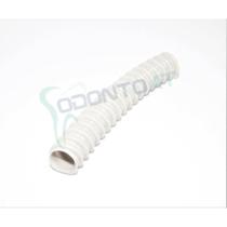 Mangueira Odontológica Corrugada Vácuo Flex Branco Gelo Interno 12,7 mm 0,5 Meia Polegada