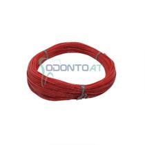 Mangueira Odontológica Espaguete Pu Vermelha 1,2 Mm - 50 Mts