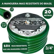 Mangueira p/ Jardim Alta Pressão 3/4" x 3,00 mm 20Mt - GrafenoFlex