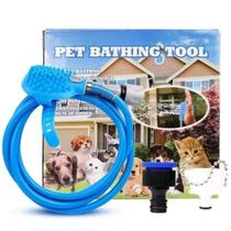 Mangueira Para Banho De Pet Cães E Gatos Ducha Massageadora - Pet bathing tool