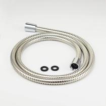 Mangueira para chuveiro Purelux 1,5 m em aço inoxidável cromado Mangueira para chuveiro Purelux 1,5 m em aço inoxidável cromado