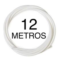 Mangueira Para Filtro Purificador Bebedouro 1/4 - 12 Metros (Branca) Mangueira Para Filtro Purificador Bebedouro 1/4 - 12 Metros (Branca)
