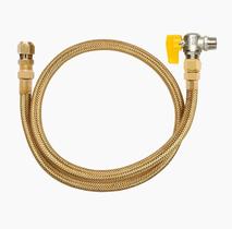 Mangueira para Fogao Cooktop com Aperto Rapido + Valvula e Mangueira 120cm