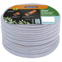 Mangueira para Jardim Flexível Transparente em PVC com Engate 10 Metros - 79182106 - TRAMONTINA