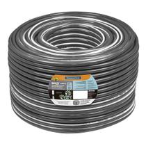 Mangueira para Jardim Multi Forte 1-2 50 m 4 Camadas Cinza Faixa Branca Tramontina Mangueira para Jardim Multi Forte 1-2 50 m 4 Camadas Cinza Faixa Branca Tramontina