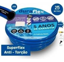 Mangueira Para Jardim Super Flex 25M Com Engates Anti Torção