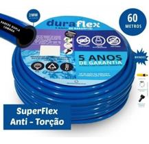 Mangueira Para Jardim Super Flex 60M Com Engates Anti Torção