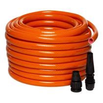 Mangueira para Jardim Trançada Famastil 20m com Esguicho Multifunção, Flexível, Resistente e Ideal para Irrigação e Limpeza