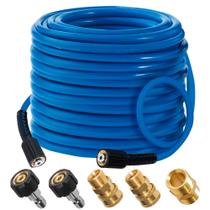 Mangueira para Lavadora de Alta Pressão Hourleey 15 m 3600 PSI Flexível Mangueira para Lavadora de Alta Pressão Hourleey 15 m 3600 PSI Flexível