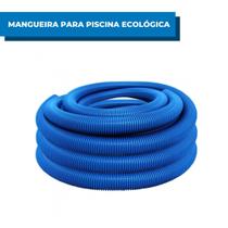 Mangueira Para Limpeza de Piscina Piscina 7m Flexível Flutuante Aspirador 38mm Acessório Tira Sujeiras