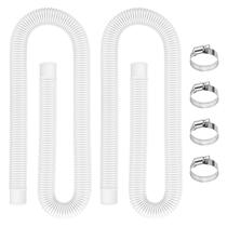Mangueira para Piscina Alocs 1,5" Diâmetro 150 cm Kit 2 Unidades com Abraçadeiras Mangueira para Piscina Alocs 1,5" Diâmetro 150 cm Kit 2 Unidades com Abraçadeiras