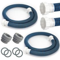 Mangueira para Piscina Conderyang 2 Unidades 1,8m EVA com Adaptador Azul