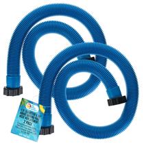 Mangueira para Piscina U.S. Pool Supply 38mm x 150cm Pacote com 2 Azul Mangueira para Piscina U.S. Pool Supply 38mm x 150cm Pacote com 2 Azul