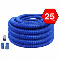 Mangueira Piscina 25 Metros com adaptador e ponteiras, Mangueira Ecologica para piscina 25m