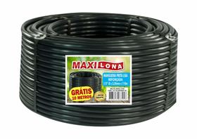Mangueira Preta Irrigação 1/2 - 1,5 mm - Rolo C/ 110m - MAXILONA