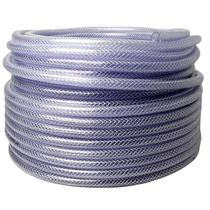 Mangueira Pt 250 Cristal Atóxica Trançada 5/16 Polegada Uso Industrial1 Metro