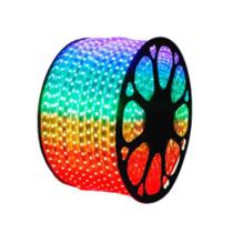 Mangueira RGB Chata Led 5050 1000w 100m 110v + 04 Conectores