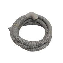 Mangueira Saída De Água 1,85 Metros PVC Flexível Tanque E Máquina De Lavar Ibirá Bocal Curvo 28mm