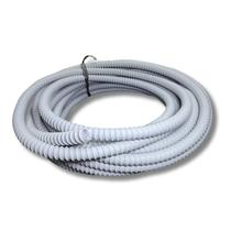 Mangueira Sanfonada Branco Gelo 3/4"" Pvc Vácuoflex 10 Metros