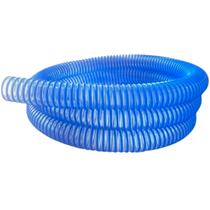 Mangueira siliconada 38mm para limpeza de piscinas 4 metros
