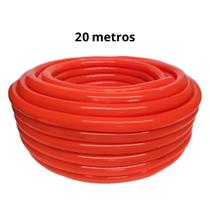 Mangueira siliconada de jardim resistente ao sol não dobra 20 metros laranja facil e leve Mangueira siliconada de jardim resistente ao sol não dobra 20 metros laranja facil e leve