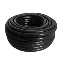 Mangueira siliconada de jardim resistente ao sol não dobra 30 metros preta facil e leve