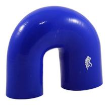 Mangueira Silicone Azul Pressurização U 3" x 2 1/2" Cód.8340