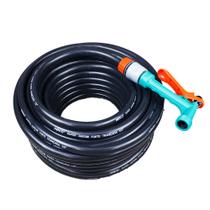 Mangueira Super Jardim 100m 1/2pol + Hidropistola Tramontina