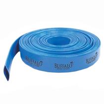 Mangueira Tipo Bombeiro 2" PVC Azul 4 bar 10 Metros Buffalo