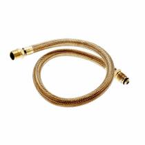 Mangueira Tomback 1/2" NPT 80 CM P-190 Malha Latão