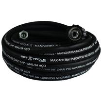 Mangueira Trama Aco (m22/14 X 1/4 Femea) para Lavadoras Alta Pressao - 12 Metros Mangueira Trama Aco (m22/14 X 1/4 Femea) para Lavadoras Alta Pressao - 12 Metros