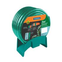 Mangueira Tramontina Flex Verde com Engate Rosqueado e Esguicho - 25m